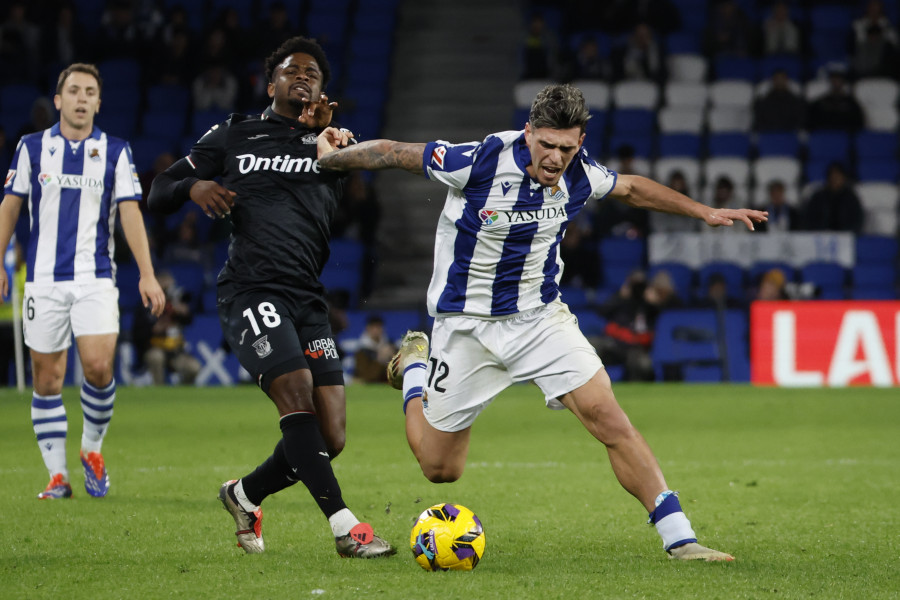 La Real Sociedad también se mantiene firme en casa ante el Leganés (3-0)