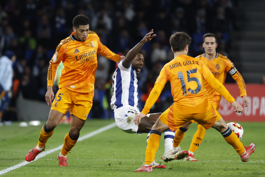 Un Real Madrid con mucho oficio encarrila el pase a la final de Copa (0-1)