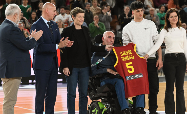 La lucha ante la ELA de un ex del Basketmar