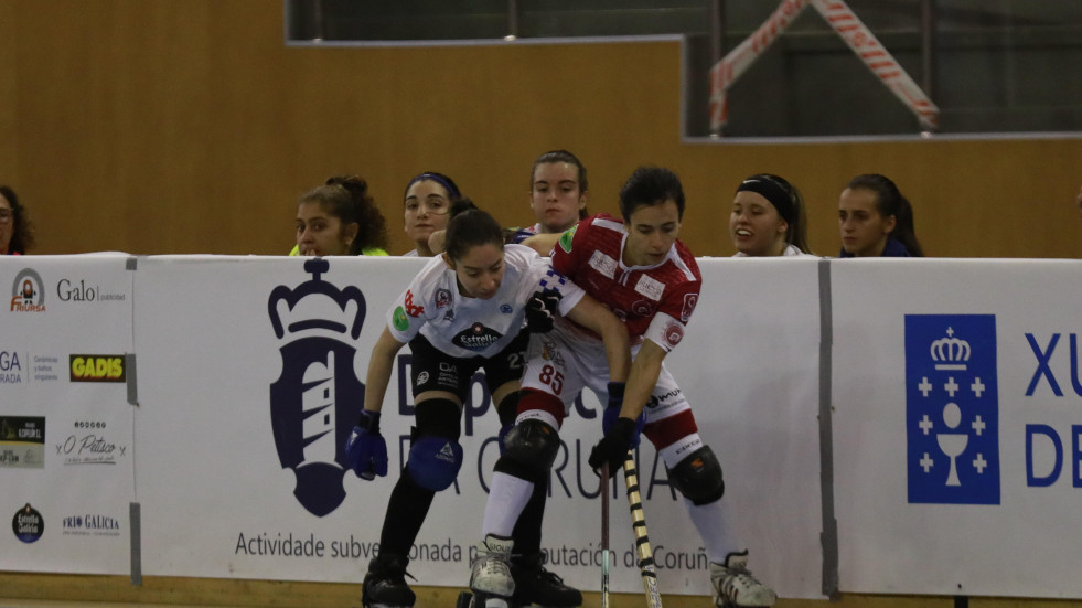 El HC Coruña teje la red, pero el Fraga se escapa de la trampa (3-1)