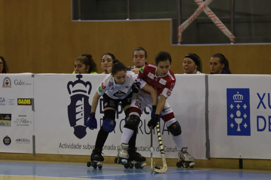 El HC Coruña teje la red, pero el Fraga se escapa de la trampa (3-1)