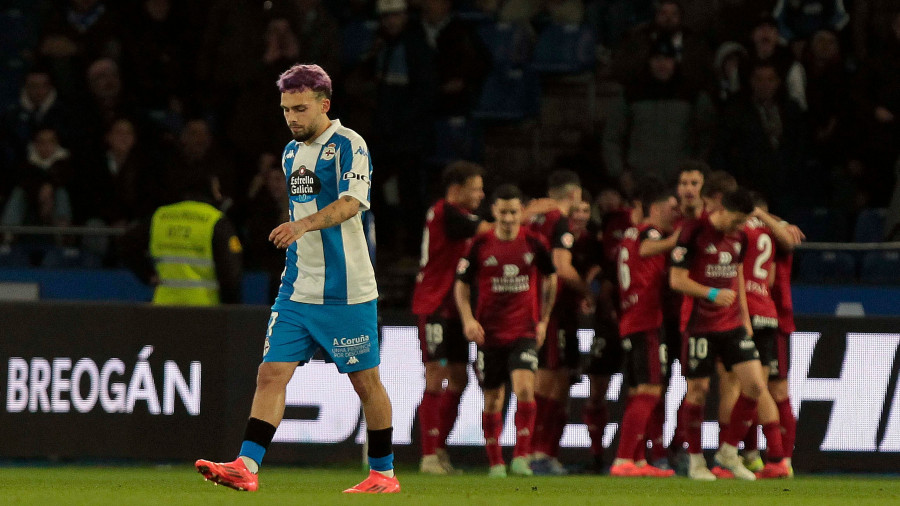 Hambruna histórica en Riazor