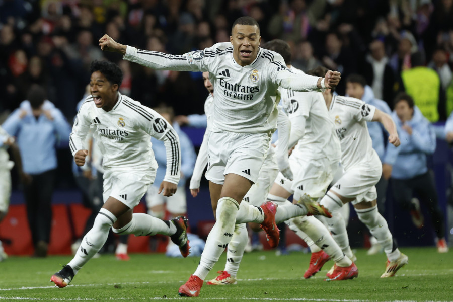 El Real Madrid logra el pase a los cuartos ante el Atlético de Madrid (1-0)