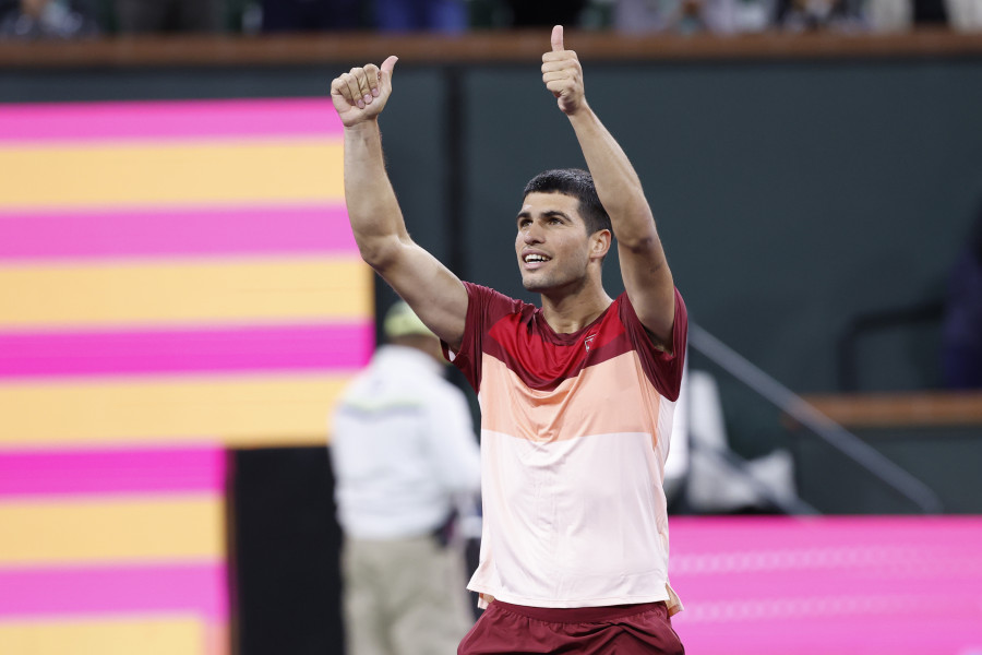 Alcaraz arrolla al búlgaro Grigor Dimitrov y se cita con Cerúndolo en cuartos
