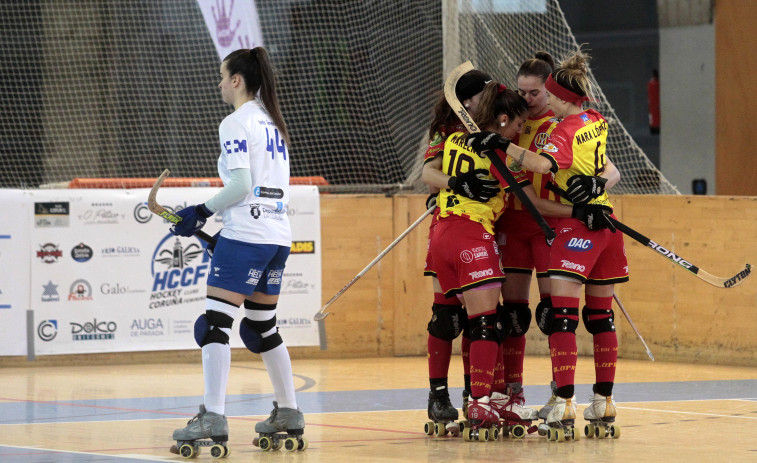 Varapalo del HC Coruña con una dura derrota ante el Manlleu (0-3)
