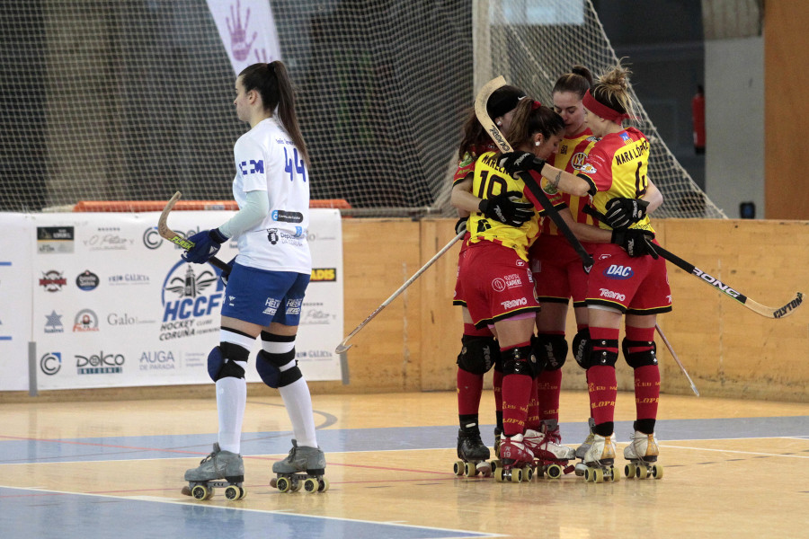 Varapalo del HC Coruña con una dura derrota ante el Manlleu (0-3)