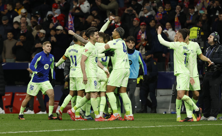 Apoteosis del Barcelona, desolación del Atlético (2-4)