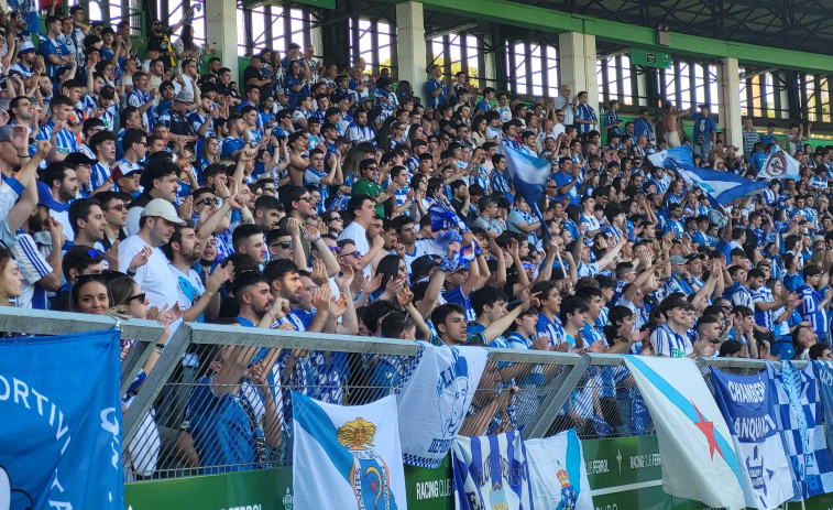 El Deportivo habilita la prerreserva de las 126 entradas para el duelo ante el Racing de Ferrol