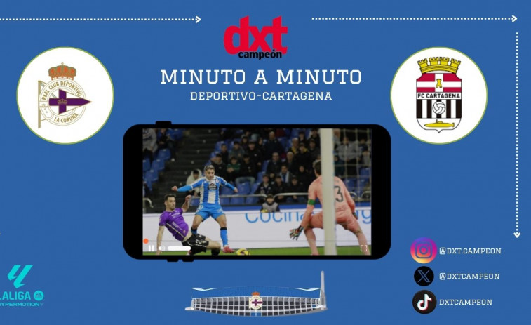 ASÍ FUE: Deportivo-Cartagena (2-2) FINAL DEL PARTIDO