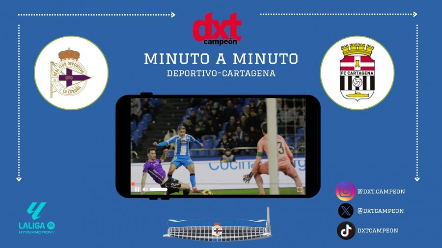 ASÍ FUE: Deportivo-Cartagena (2-2) FINAL DEL PARTIDO