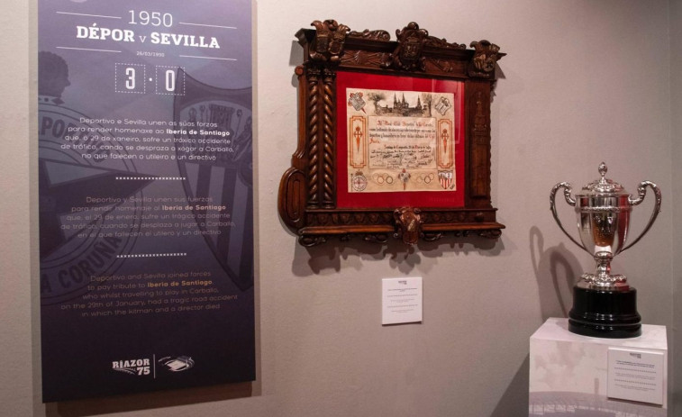 MEMORIA BLANQUIAZUL | Deportivo y Sevilla, el inicio solidario de una larga amistad hace 75 años
