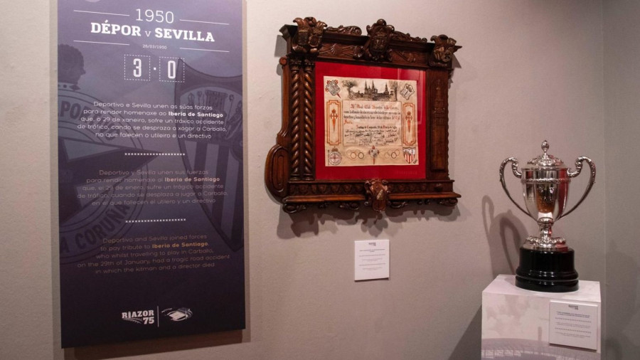 MEMORIA BLANQUIAZUL | Deportivo y Sevilla, el inicio solidario de una larga amistad hace 75 años
