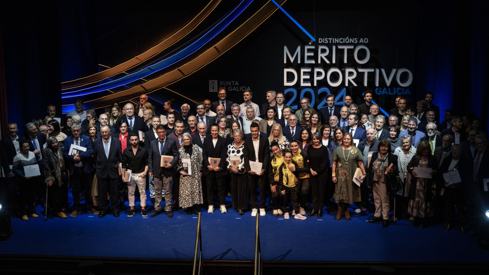 A Coruña recibe 26 nuevas medallas al mérito deportivo