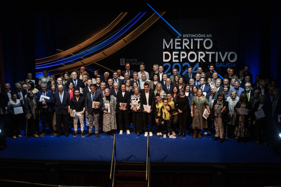 A Coruña recibe 26 nuevas medallas al mérito deportivo