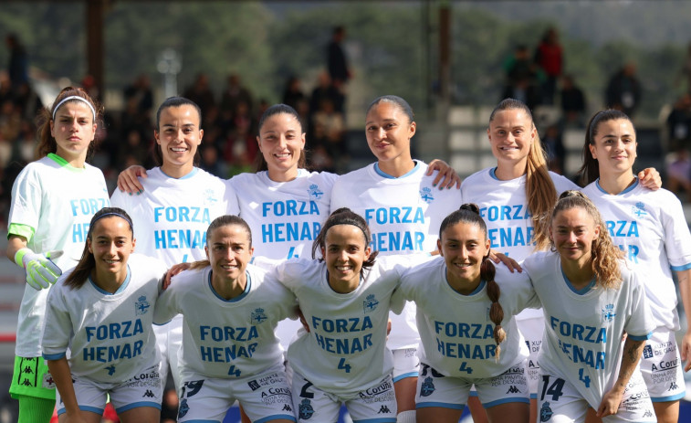 Recuerdo para Henar de parte del equipo deportivista