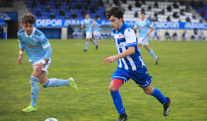 Máxima igualdad en los Dépor-Celta de juveniles