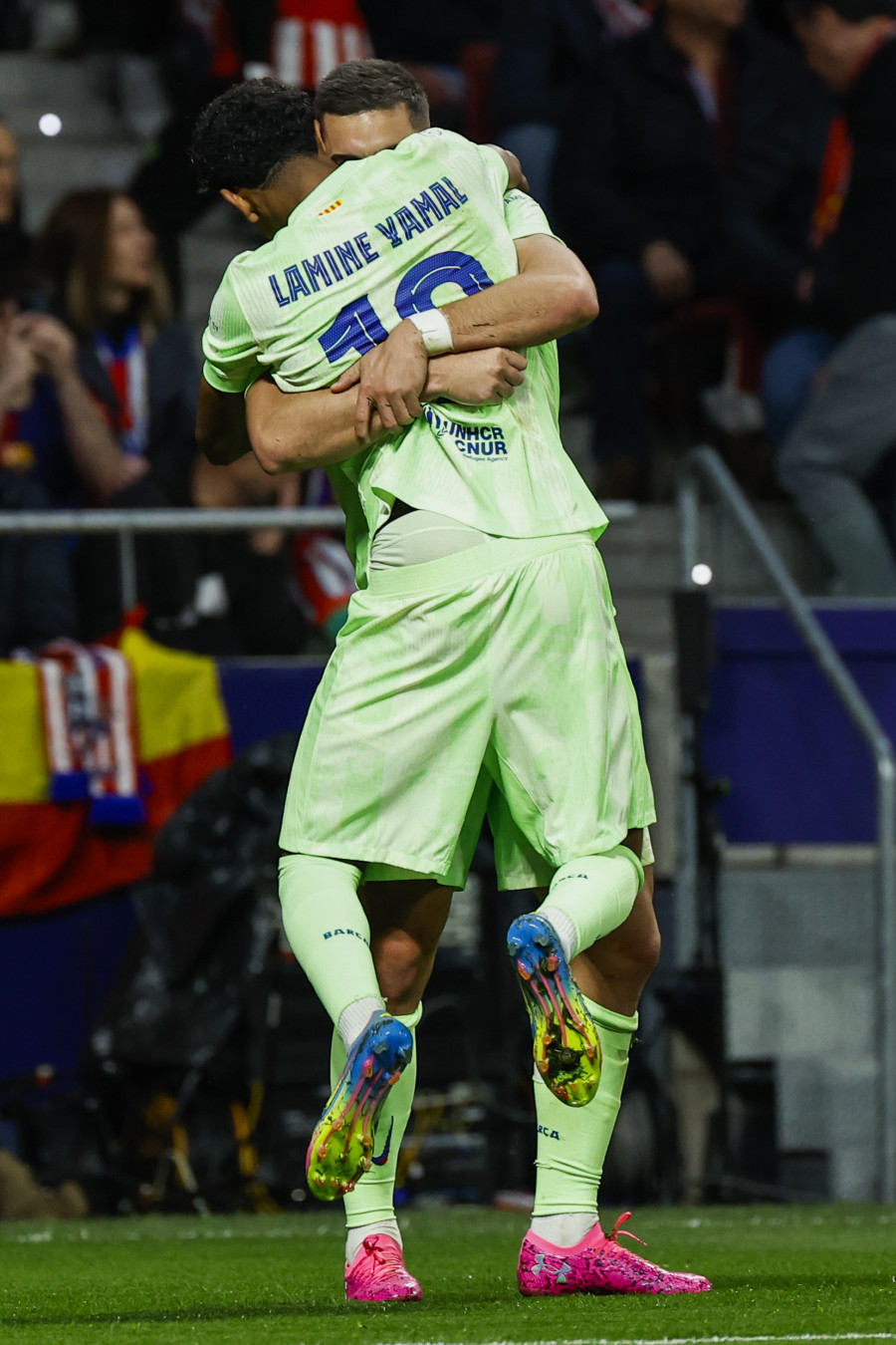 Lamine y Ferrán, conexión letal ante el Atlético; el Barcelona, a la final de Copa (0-1)