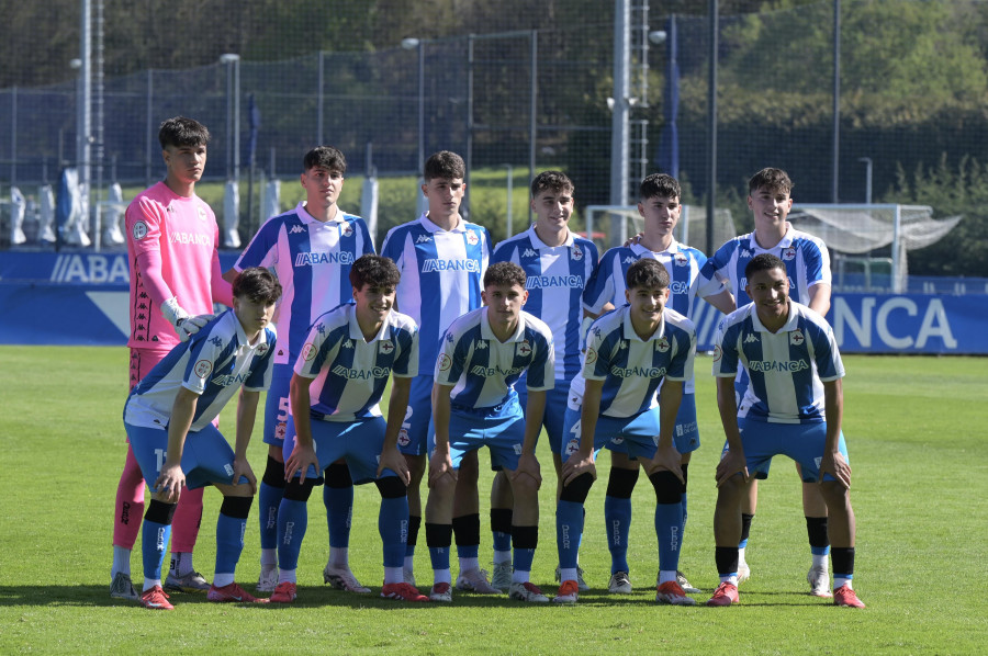 El 1x1 del Juvenil A del Deportivo ante el Celta