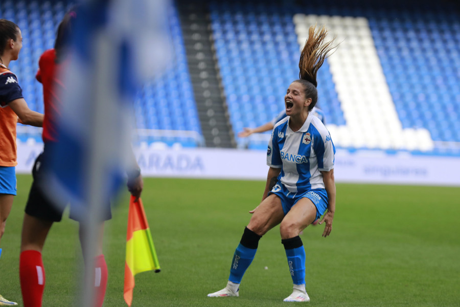 Millene Cabral, la líder del Deportivo que acaba contrato en junio