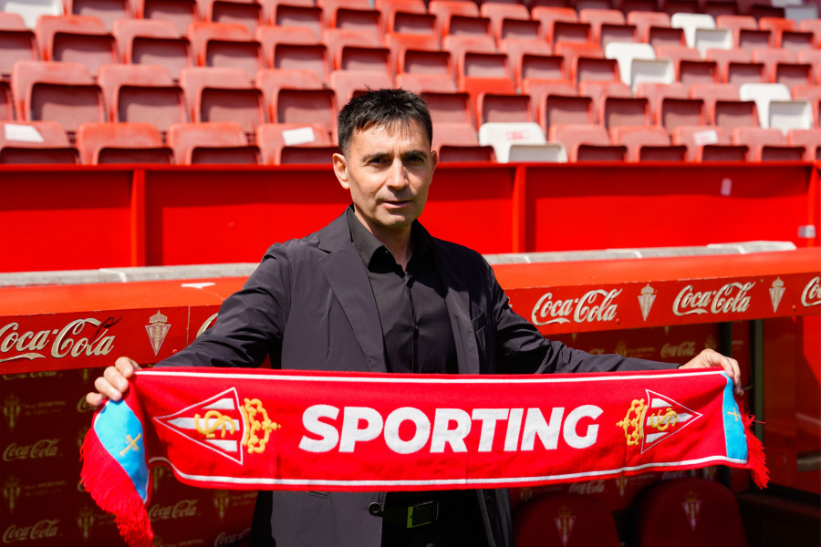 Garitano: "Espero no salir en la foto de un descenso con el Sporting"