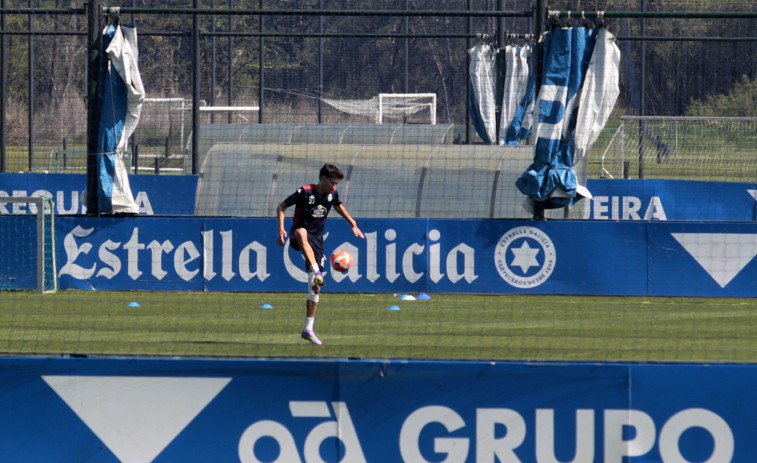 Obrador, en busca de buenas sensaciones para estar en el Deportivo-Tenerife