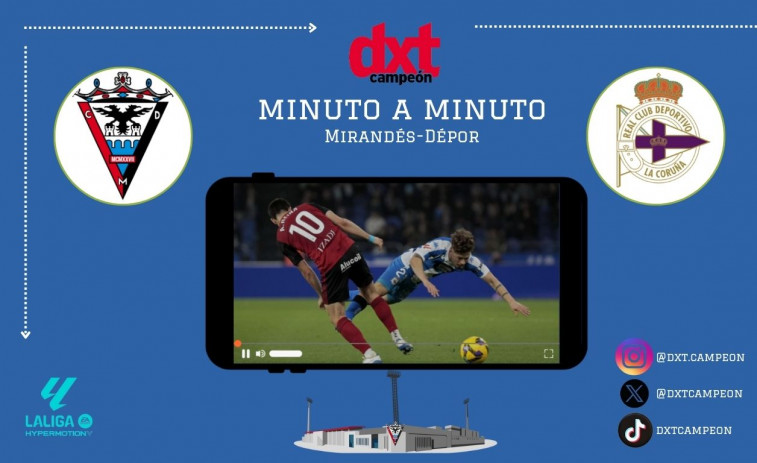 ASÍ FUE: Mirandés-Dépor (2-2) FINAL