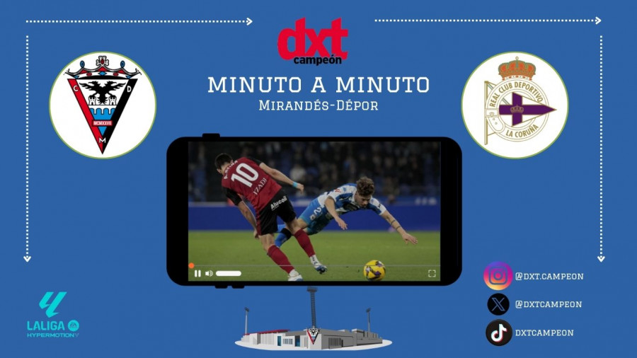 ASÍ FUE: Mirandés-Dépor (2-2) FINAL