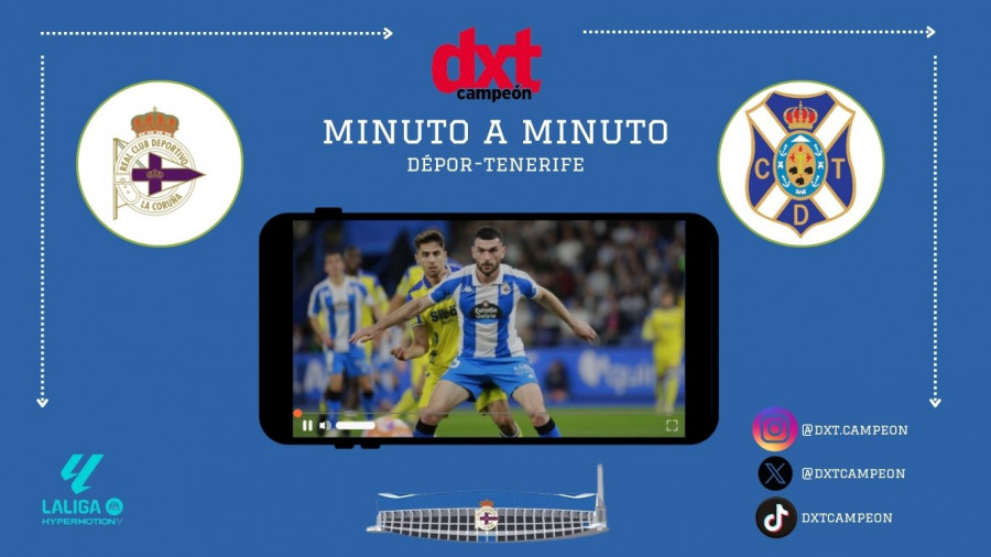 ASÍ FUE: Deportivo-Tenerife (0-0) FINAL