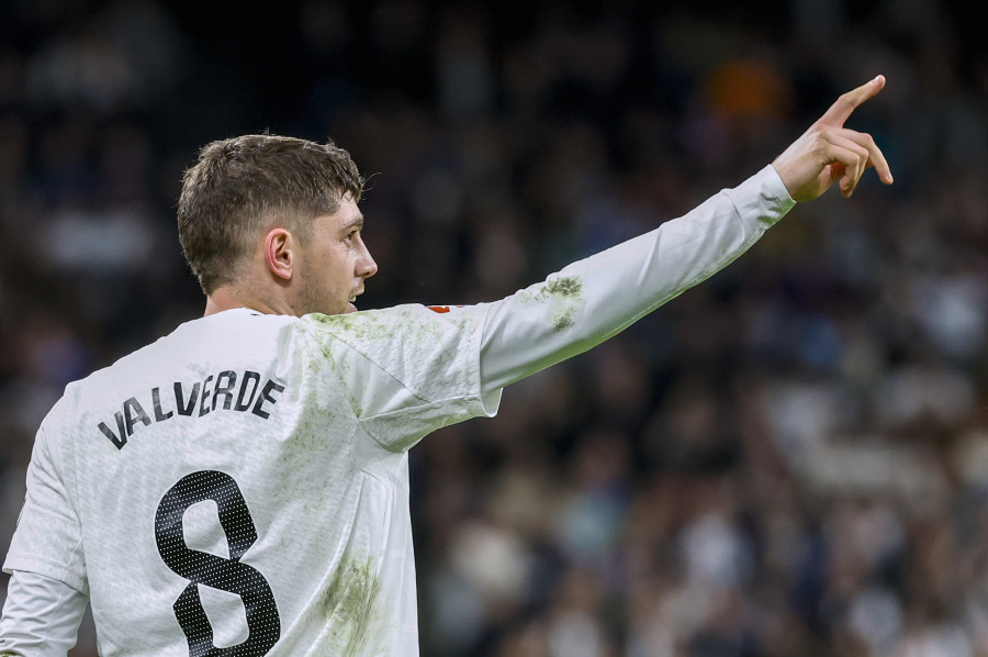Un tanto de Fede Valverde rescata al Real Madrid (1-0)