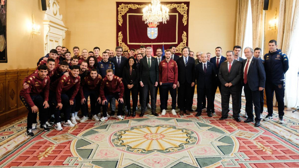 Rueda recibe al Pontevedra CF tras su ascenso a Primera Federación, que es 