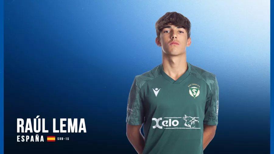 El canterano deportivista Raúl Lema, convocado por la selección española sub-15
