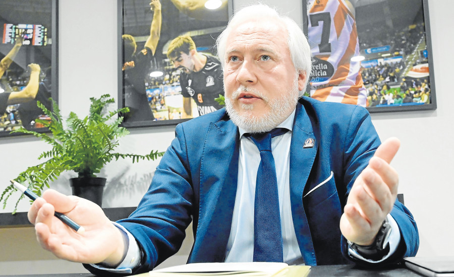 Pablo de Amallo, presidente del Básquet Coruña: “No queremos que venga un Florentino Pérez y compre el 51% del club”