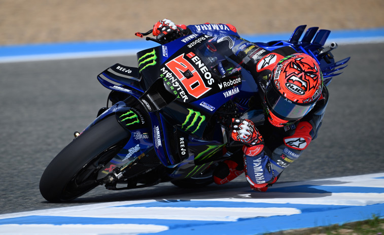 El francés Fabio Quartararo da un 'golpe en la mesa' y arrebata la 'pole' a Marc Márquez