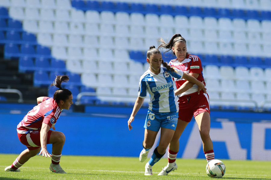 Tres minutos del Granada acaban con el Dépor femenino (1-2)
