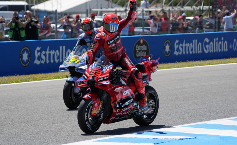 El español Marc Márquez suma su quinta victoria consecutiva en una carrera 'sprint'
