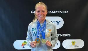 La gesta de Almudena Quereda: Campeona de España de aguas abiertas contra nadadoras sin discapacidad