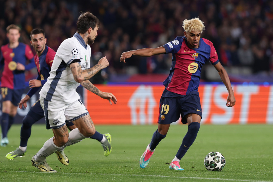 Barça e Inter empatan en la ida de las semifinales de Liga de Campeones (3-3)