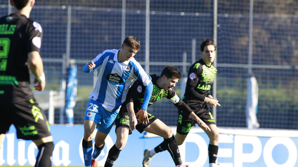 La plantilla del Fabril, la más joven del playoff