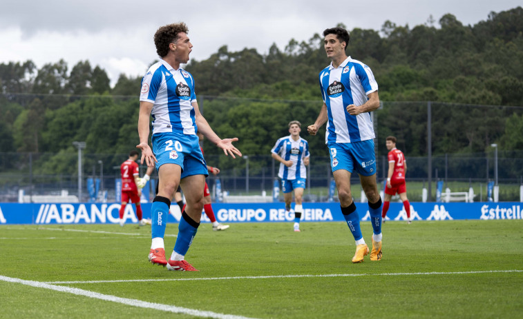 El Fabril alcanza el playoff de ascenso a Primera RFEF y se enfrentará a un tercero en Riazor (3-0)
