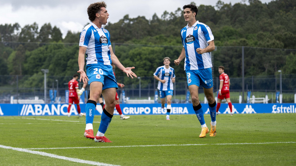 El Fabril alcanza el playoff de ascenso a Primera RFEF y se enfrentará a un tercero en Riazor (3-0)
