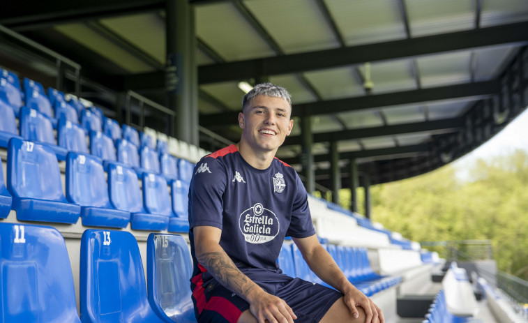 Kevin Sánchez: “Voy a luchar por un puesto en el primer equipo, el Dépor es donde quiero estar”