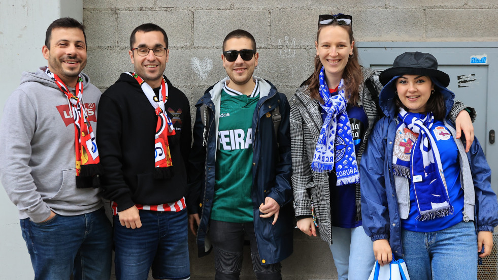 La afición del Dépor, “siempre al pie del cañón”