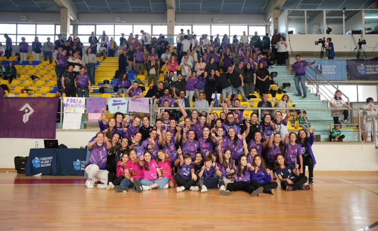 El balonmano coruñés vive uno de sus mejores momentos