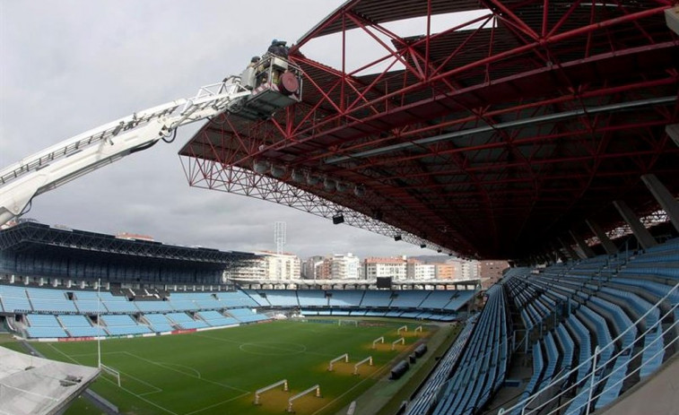 Gradas sin visibilidad y obras interminables: la realidad de un Balaídos que aún aspira a ser mundialista