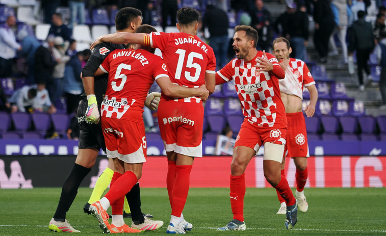 El Girona, con un gol de Cristhian Stuani, da un paso de gigante hacia la salvación (0-1)