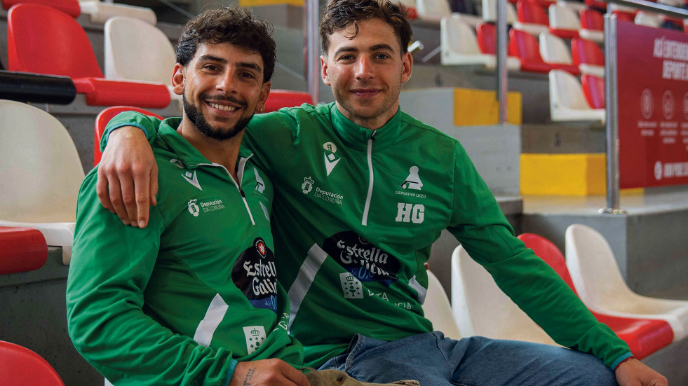 Fabri Ciocale y Tato Ferruccio, dos amigos argentinos en el Liceo y con un mismo destino
