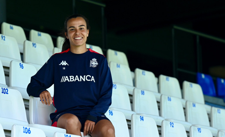 Raquel García: “Quiero seguir dando pasos hacia delante con el Deportivo”