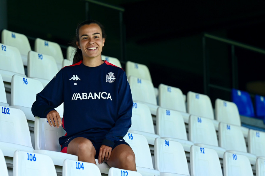 Raquel García: “Quiero seguir dando pasos hacia delante con el Deportivo”