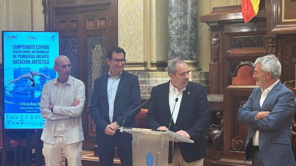 A Coruña acoge este fin de semana el Campeonato de España Infantil de Natación Artística por Comunidades Autónomas