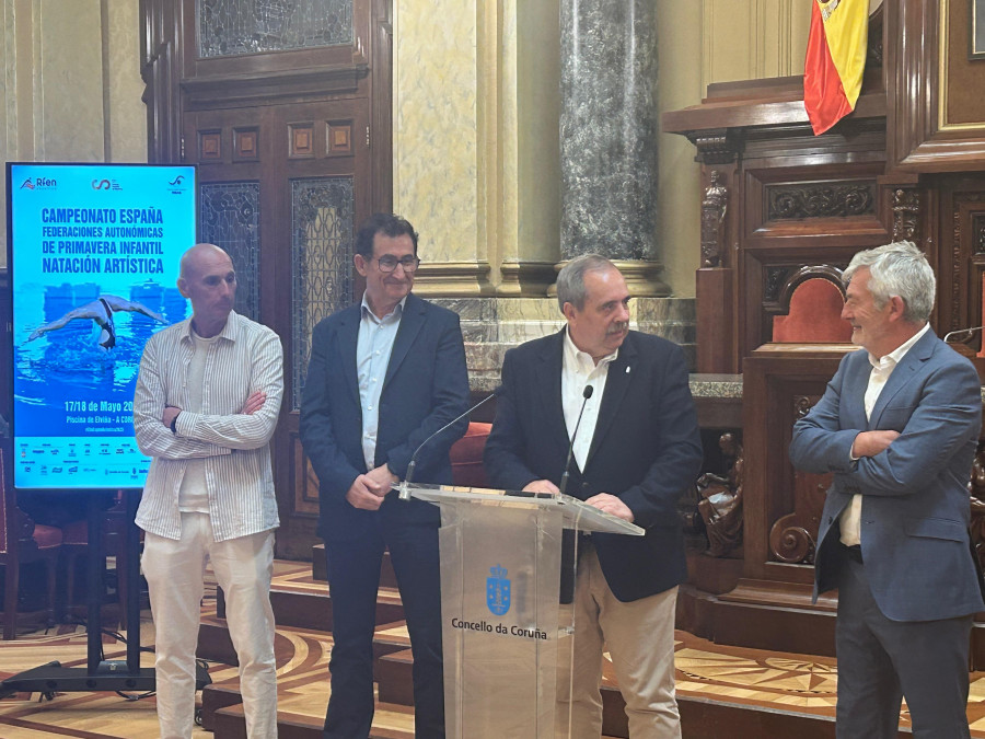 A Coruña acoge este fin de semana el Campeonato de España Infantil de Natación Artística por Comunidades Autónomas